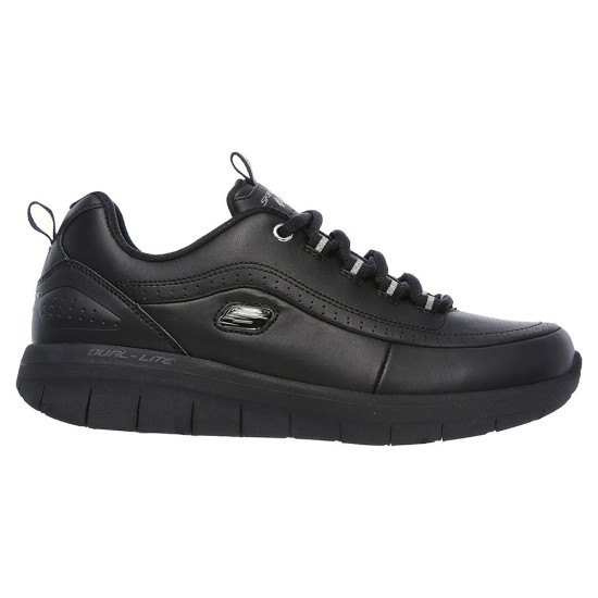 Skechers Classic Leather Lace-Up W/ Glimmer & Air-Cooled Skechers Classic Leather Lace-Up W/ Glimmer & Air-Cooled